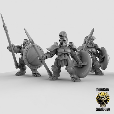 Image of Storm Knights with Spears (pre supported)