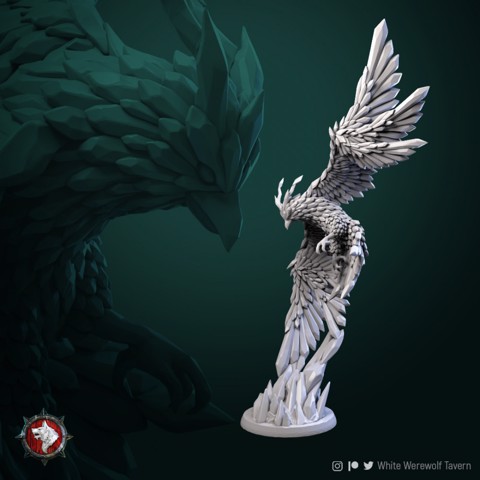 Image of Ice Phoenix pre-supported