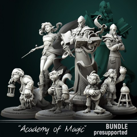 Image of Bundle Academy of Magic pre-supported
