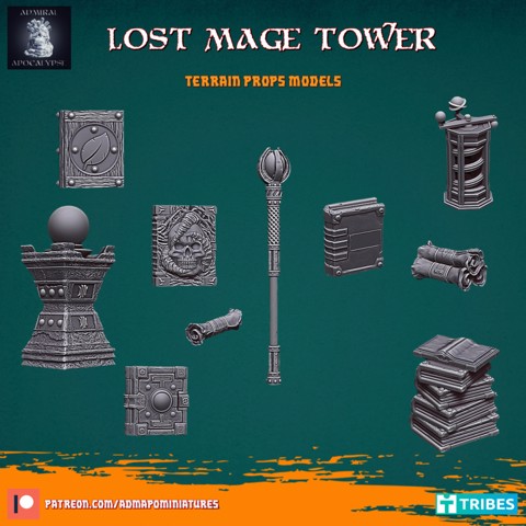 Image of Lost Mage Tower: Terrain Props