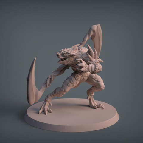 Image of Lizardmen - Dragonborn scyther