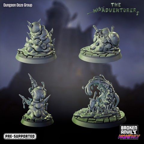 Image of The Mis-Adventurers - Dungeon Ooze Group