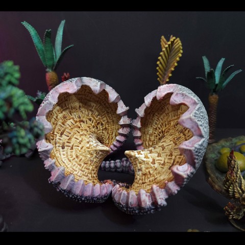 Image of Clam Blossom - Alien terrain for tabletop miniatures
