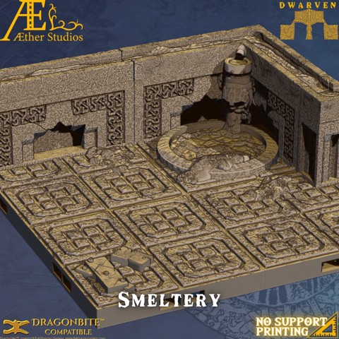 Image of AEDWRF27 – Dwarven Kingdom: Smeltery