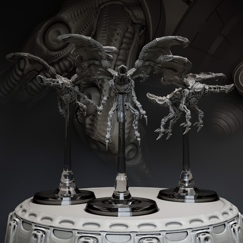 Image of Mechanical Hive Volantes Form
