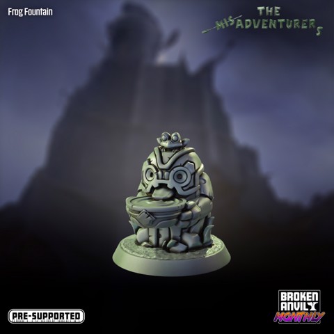 Image of The Mis-Adventurers - Frog Fountain