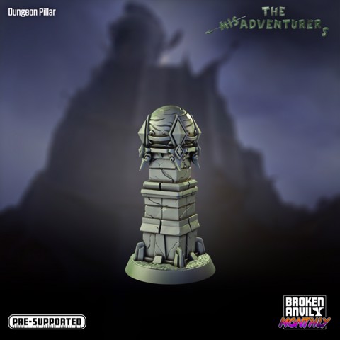 Image of The Mis-Adventurers - Dungeon Pillar