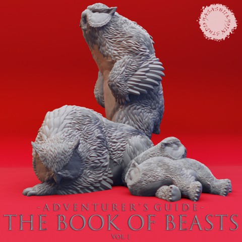 Image of Nightowl Pack - Book of Beasts - Tabletop Miniatures (Pre-Supported)