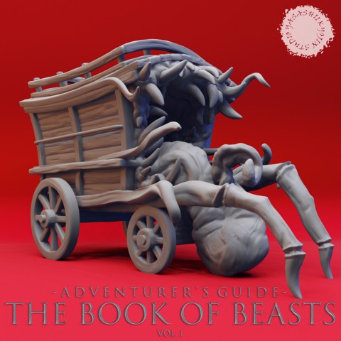 Image of Mimic Wagon - Book of Beasts - Tabletop Miniatures (Pre-Supported)