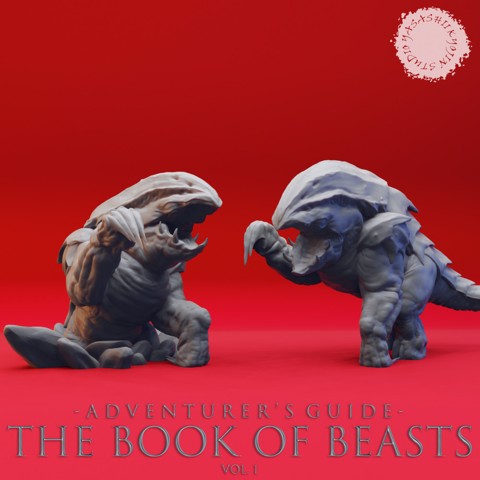 Image of Land Shark Bundle - Book of Beasts - Tabletop Miniatures (Pre-Supported)