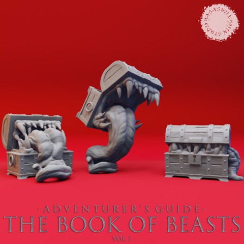 Image of Mimic Bundle - Book of Beasts - Tabletop Miniatures (Pre-Supported)