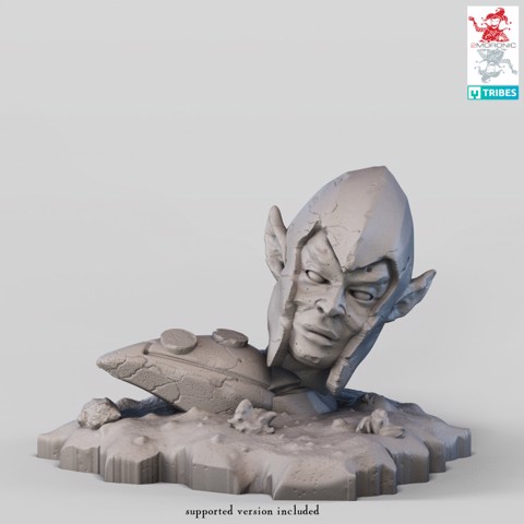 Image of Ancient Elven Statue Remains