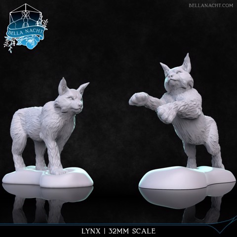 Image of Lynxes | 32mm Scale | 2 Poses