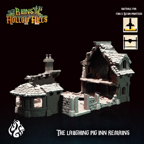 Image of The Laughing Pig Inn Remains - Ruins of Hollow Hills