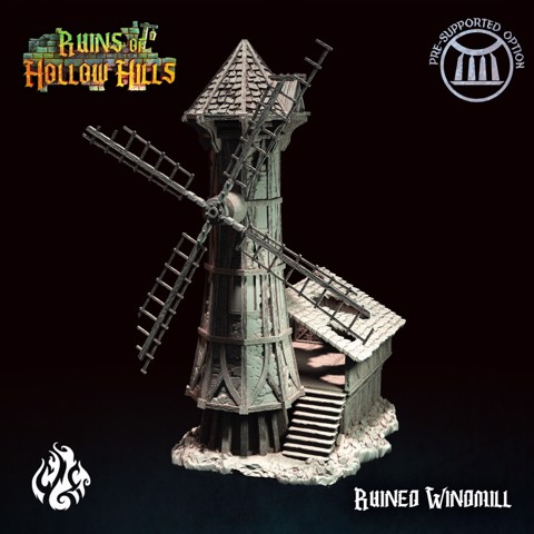 Image of Ruined Windmill - Ruins of Hollow Hills