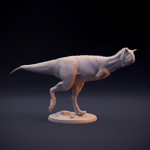 Image of Carnotaurus walking