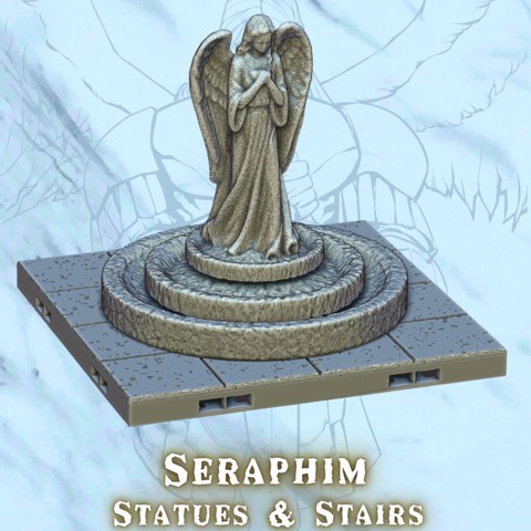 Image of AESERA3 – Seraphim: Statues & Stairs