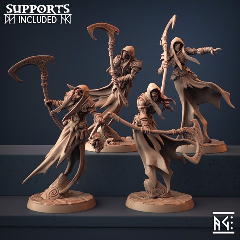 Image of Skutagaard Wraiths - 4 Modular Units - Darkness of the Lich Lord