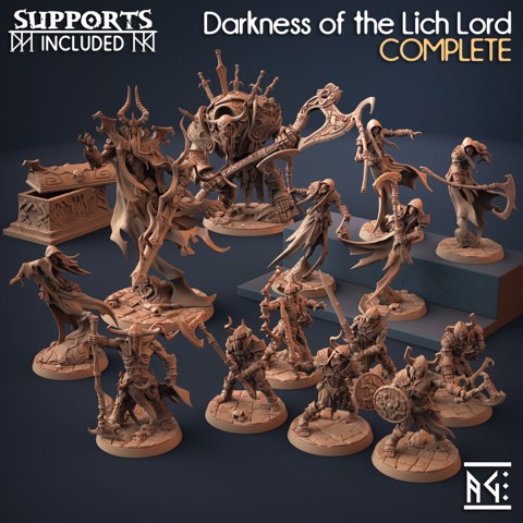 Image of Darkness of the Lich Lord (Presupported)