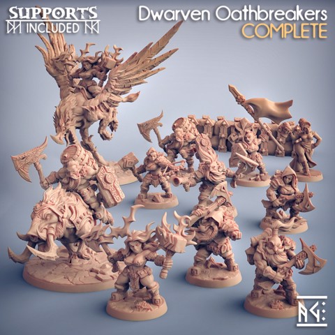 Image of Dwarven Oathbreakers (presupported)