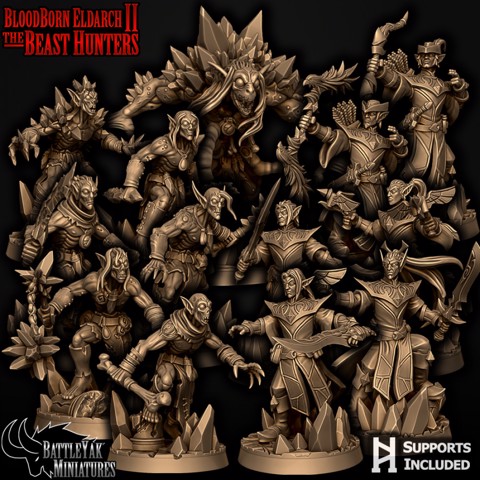 Image of Bloodborn Eldarch II: Beast Hunters Character Pack