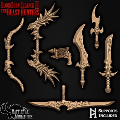 Image of Bloodborn Eldarch Beast Hunters Customization Pack