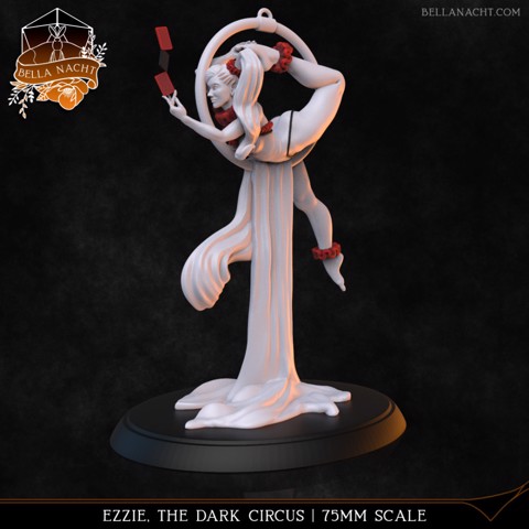 Image of Ezzie, The Dark Circus | 75mm Scale