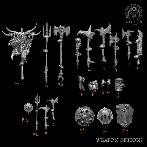 Image of The Aurox Weapon options
