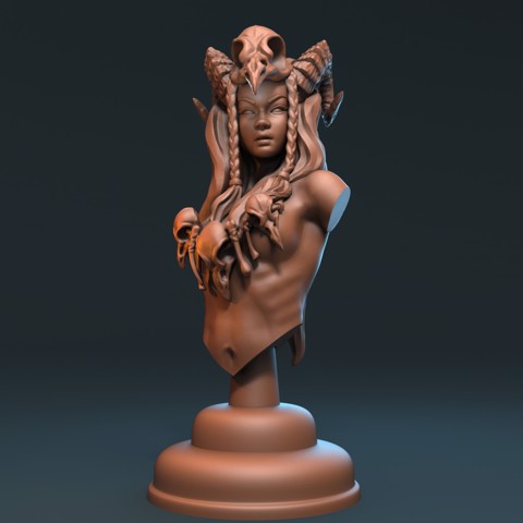 Image of Calyce the forest witch - bust