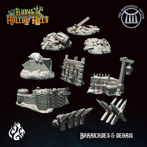 Image of Rubbles and Barricades - Ruins of Hollow Hills