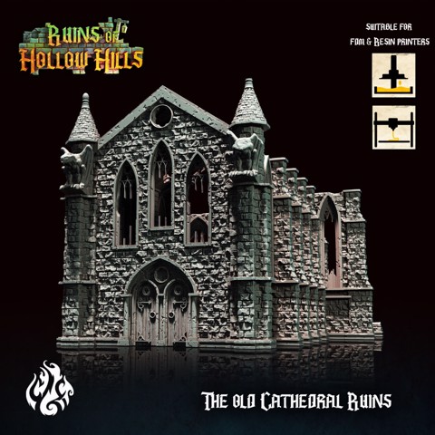 Image of Old Cathedral Ruins - Ruins of Hollow Hills