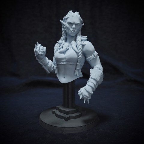 Image of Vhok Ironfist - Hero Bust | The Cove of Swords Deep