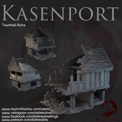 Image of Dark Realms - Kasenport - Townhall Ruins