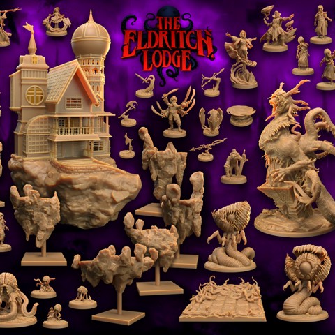 Image of The Eldritch Lodge | Complete Set | Astral Plane Cosmic Horror