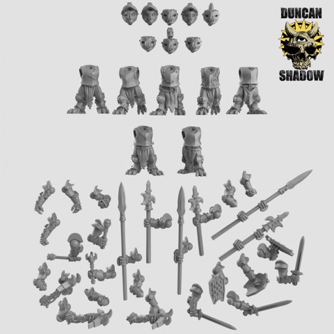 Image of Armored Owls Multipart Kit (pre supported)