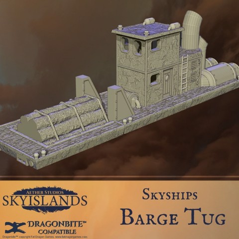 Image of KS3SHP11 – Sky Islands Barge Tug