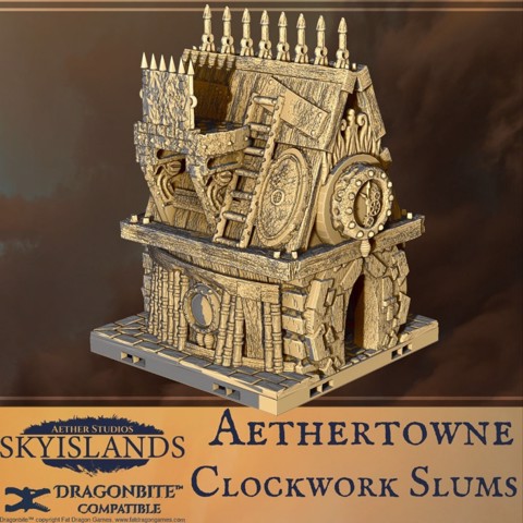 Image of KS3AET13 – Aethertowne Clockwork Slums