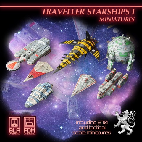 Image of Traveller Starships Miniatures I