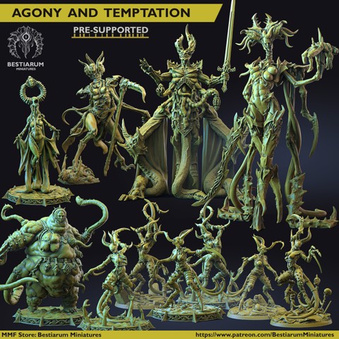 Image of Agony and Temptation. Collection