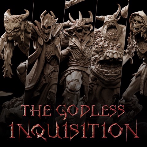 Image of Flesh Of Gods - May/2022 - The Godless Inquisition