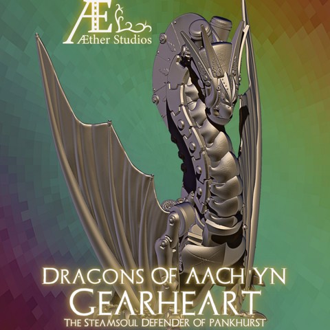 Image of AEDRAG06 – Dragons of Aach’yn: Gearheart