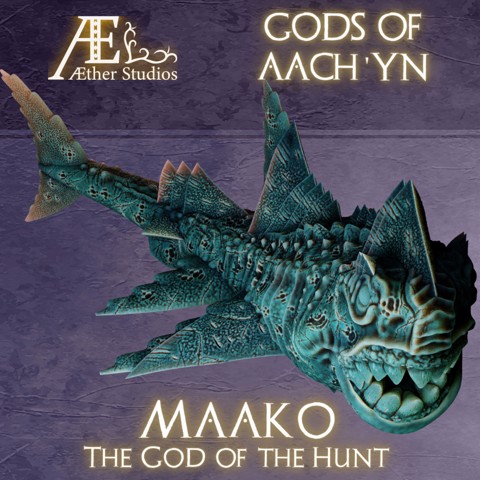 Image of AEAGOD9 - Gods of Aach’yn: Maako