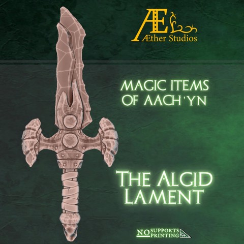 Image of AEMIOA3 - Aach'yn Magic Item: The Algid Lament