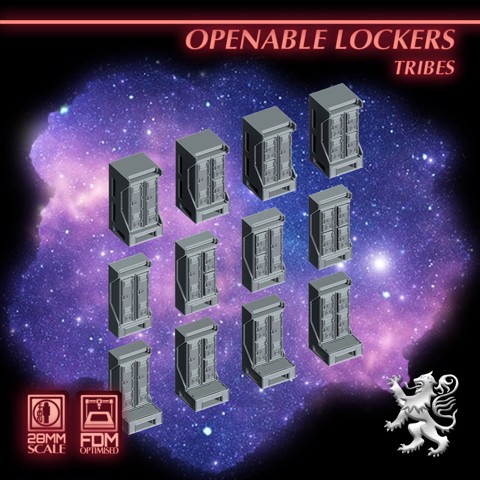Image of Tribes - Openable Lockers