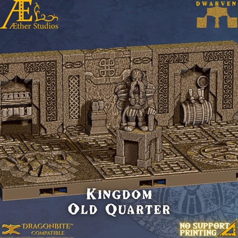 Image of AEDWRF3 - Dwarven Kingdom: Old Quarter