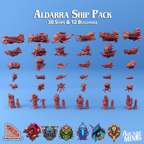 Image of Aldarra Ship Pack