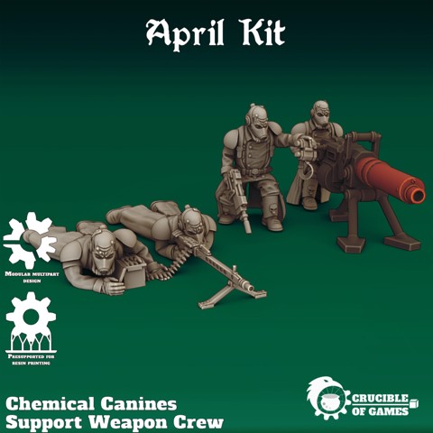 Image of Chemical Canines Support Weapons Crew
