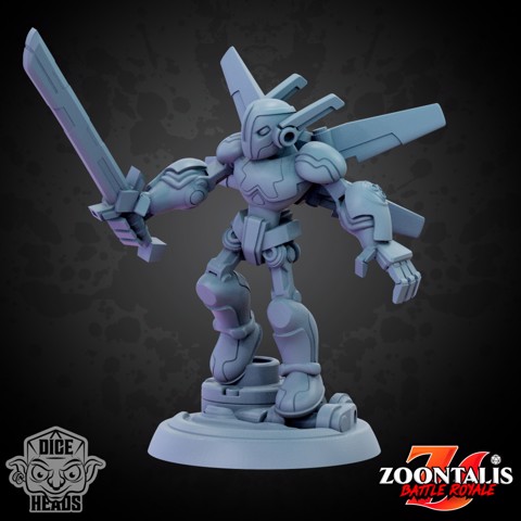 Image of Scout Mech (pre-supported included) 24mm Base