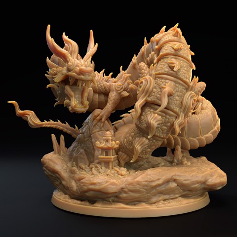 Image of Jade Dragon | Yokai Trappers Lodge | Presupported
