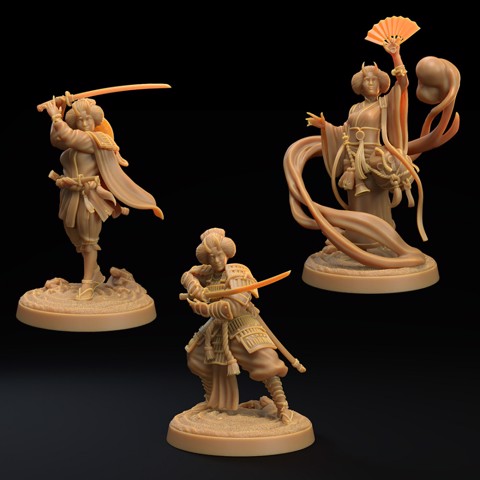 Image of Oni Women | Geisha, Samurai, Ronin